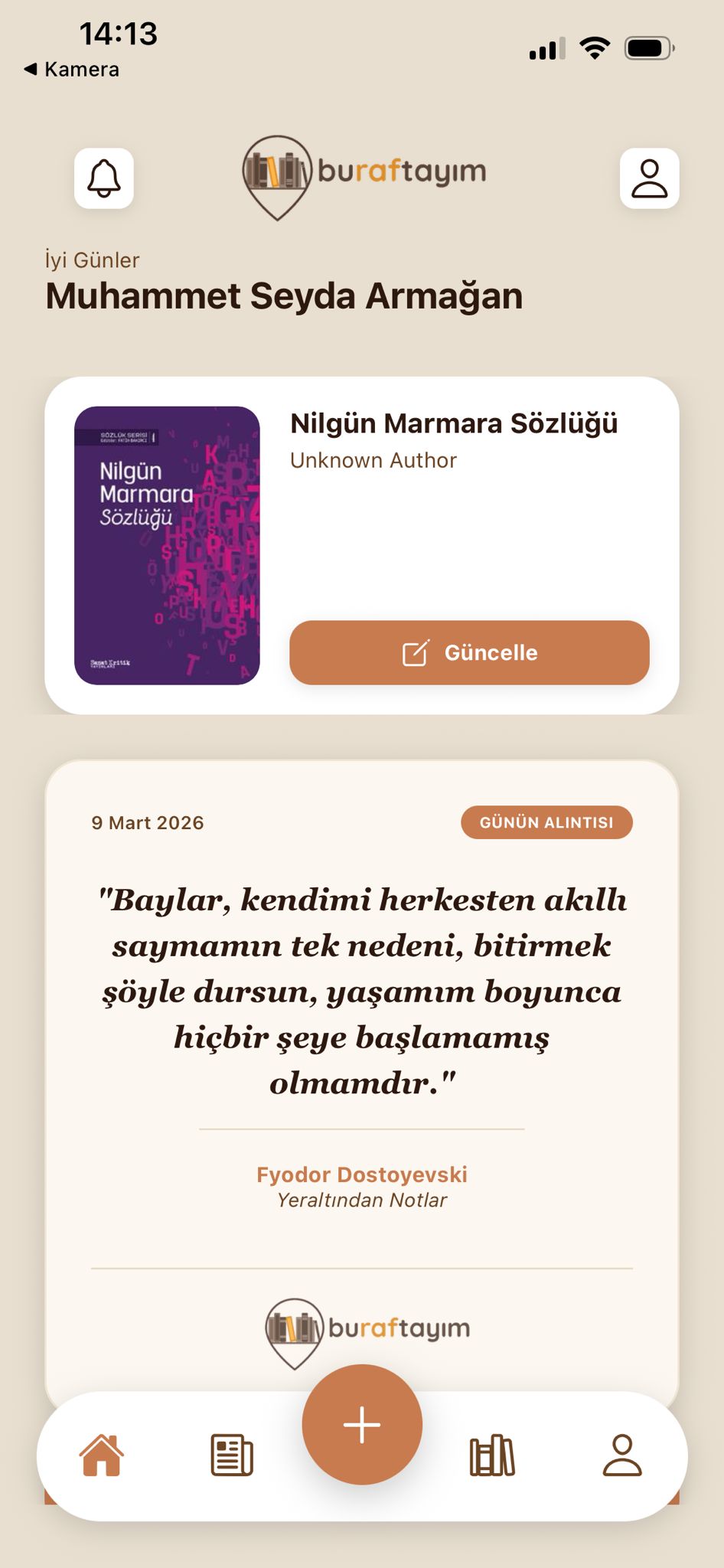 Uygulama Ekranı